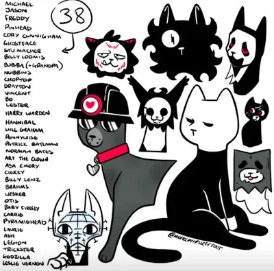Some Slasher Cats!