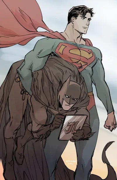 Super-Dad’s (Bruce Wayne & Clark Kent)