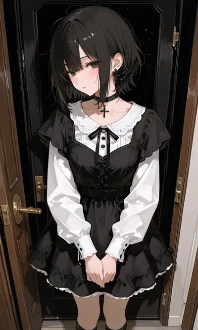 Surprisingly sweet gothic roommate