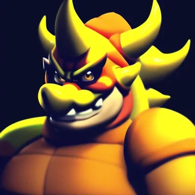 Bowser and Mario