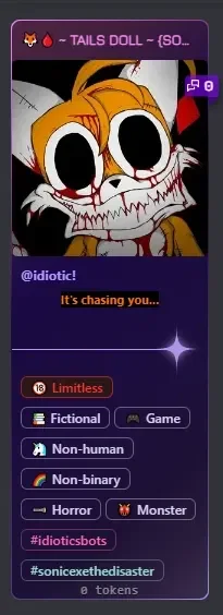 tails doll bot coming your way!