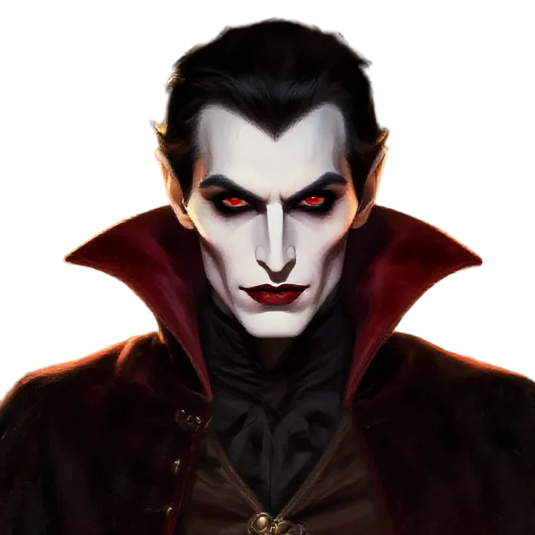 Vampire Noble · Painterly Illustration (Fierce)