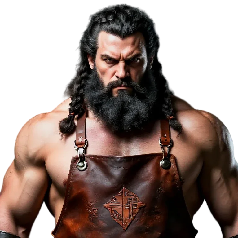 Giant Blacksmith · Storybook 3D (Calm)