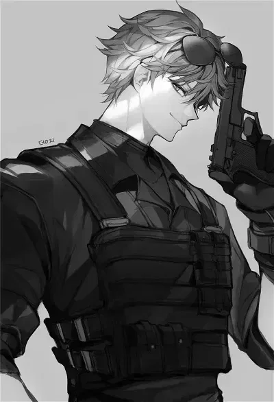 Tartaglia / Ajax︒⚬∙❀ Rookie Cop  ||  SFW version