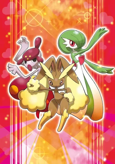 Team Charm [ Lopunny, Gardevoir, and Medicham ]