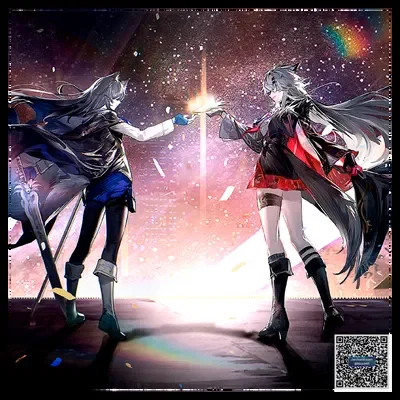 Texas the Omertosa & Lappland the Decadenza (Arknights) 📚