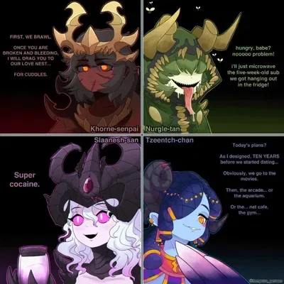 The Chaos Gods (Goddesses)