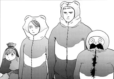 The Dungeon Meshi crew