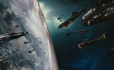 The galactic war of the 23rd century