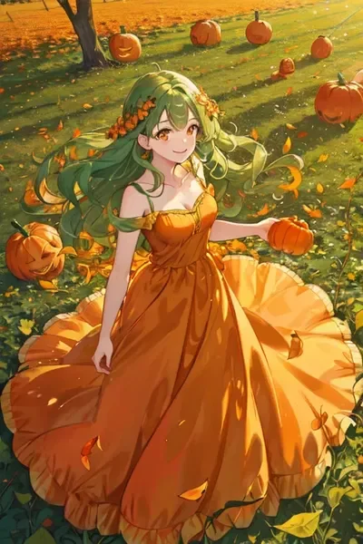 The Pumpkin Spirit of a Pumpkin Patch