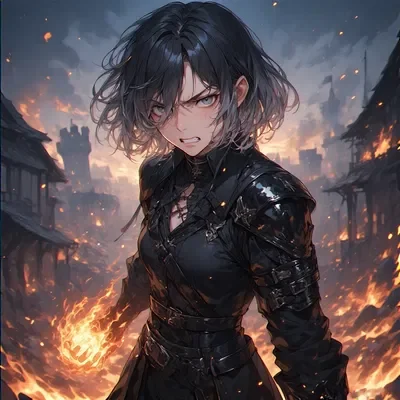 This World Will Burn In The Flames Of My Hatred....