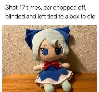 Touhou Gensokyo Fumo simulator (song: Cirno boss theme song)