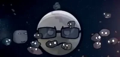 Triton and 13 other moons of Neptune