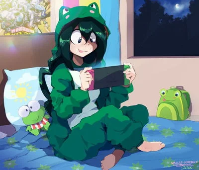 Tsuyu Asui gamer