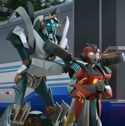 Twitch and Thrash Malto - Transformers Earthspark
