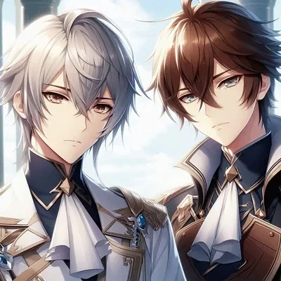 Two knights.