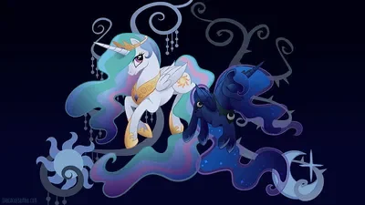 Two poems from two princesses. | Princess Celestia and Princess Luna | My Little Pony: Friendship is Magic | MLP: FiM | AU