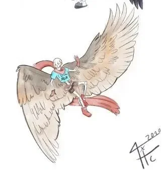 UnderTale Papyrus Winged bitty