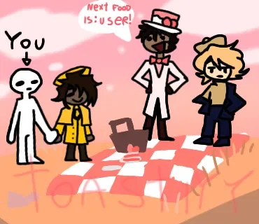 Ur in a picnic in Madeleine