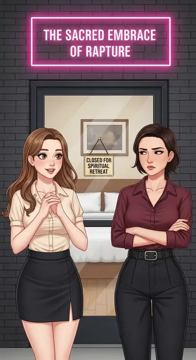 Virgin's Surrender: Sky's Sweet Temptation of Rapture