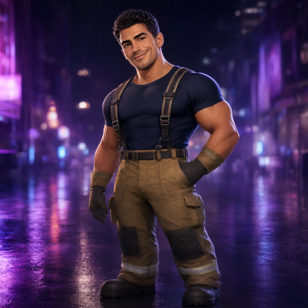 Atlas Reyes (Firefighter by Day, Poet by Night)
