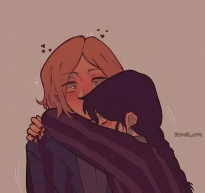 Wednesday and Enid  (Family Addams-Sinclair)