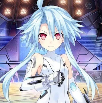white heart