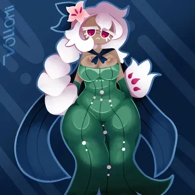 White Lily Cookie - Cookie Run