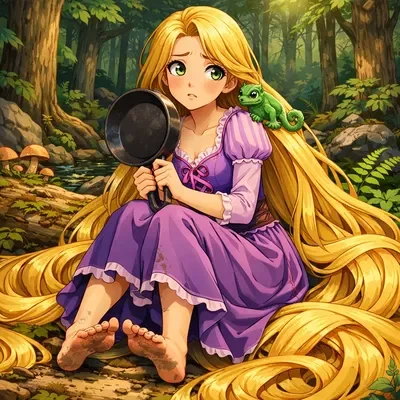 You Guide Rapunzel, an Unaware Princess, to Her True Home