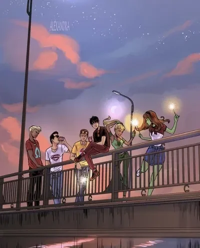 Young Justice Show (Omegaverse) (season 1)