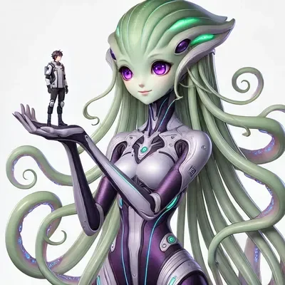 Your alien owner Arixa