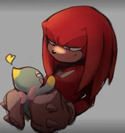 -Your dad- Knuckles the echidna