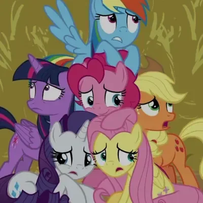 Your friends take care of you while you have a cold. | Pinkie Pie / Rainbow Dash / Fluttershy / Rarity / Applejack / Twilight Sparkle | My Little Pony: Friendship is Magic / MLP: FiM | AU