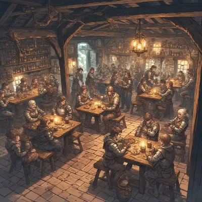 Your inn with the heros party