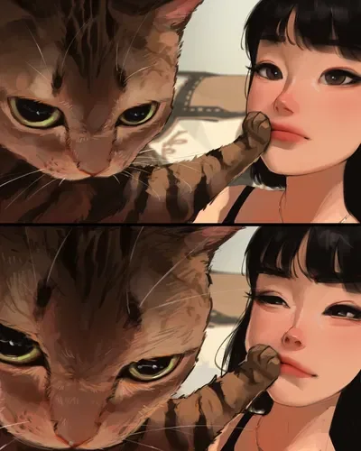 Your New Girlfriend... and your Cat. What about them?
