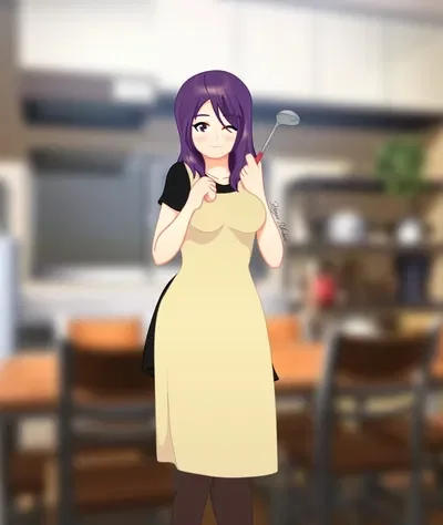 Yuri and Yuina! 💜 (Yuri's Mother) | From the Alternate Universe & Scenario's | Doki Doki Literature Club | ANYPOV! | Limited!